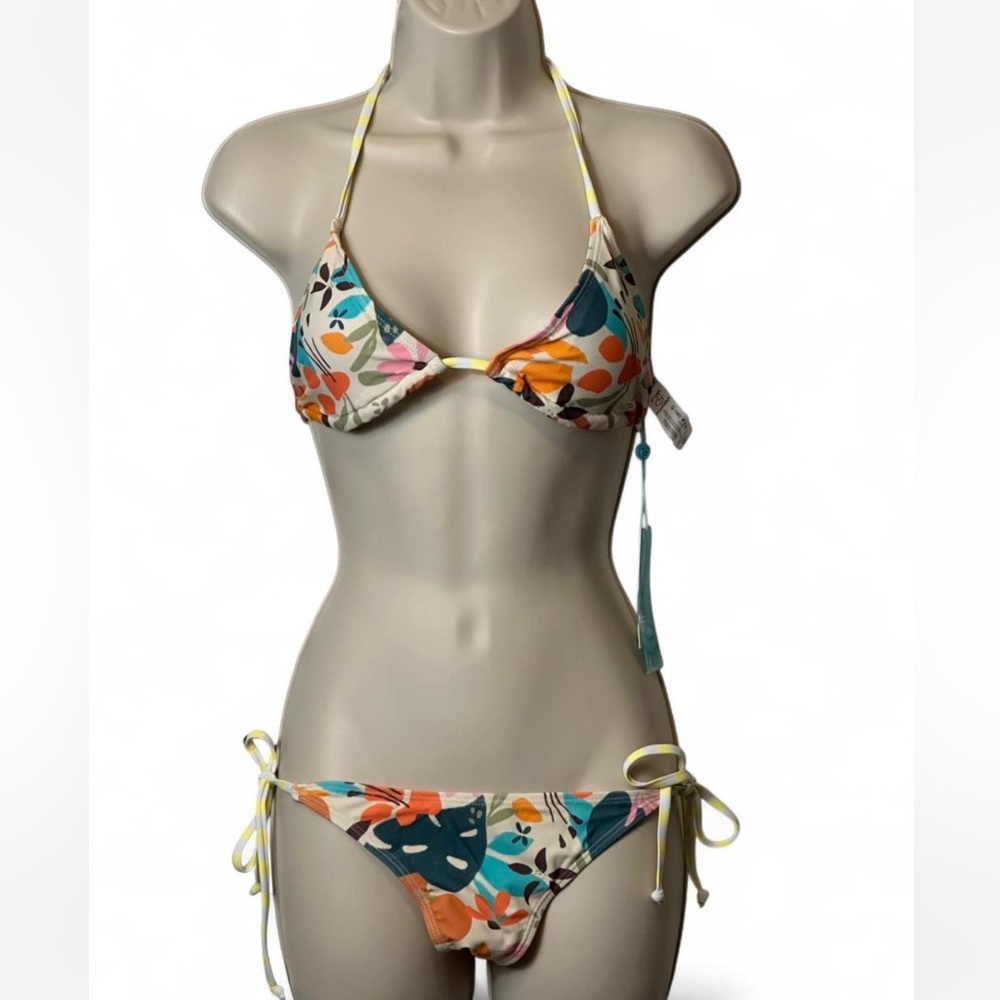 Floral String Bikini